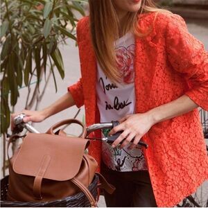 NWT Boho fabulous Lace Open Blazer - S/M